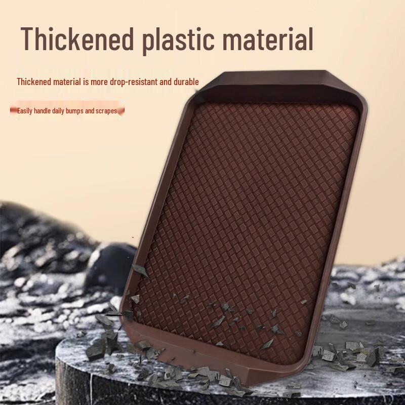 Thickened Rectangular Non-Slip Serving Tray