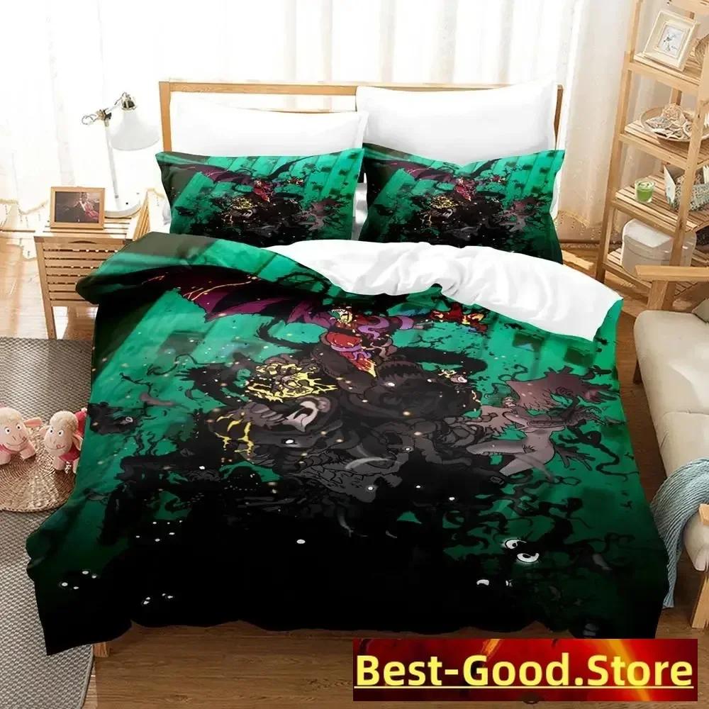 Devilman Anime Parure De Lit Bed Printed Bed Set Duvet Cover Pillowcase Bedding Set Linen Sheet Quilt Cover Full Queen King Size