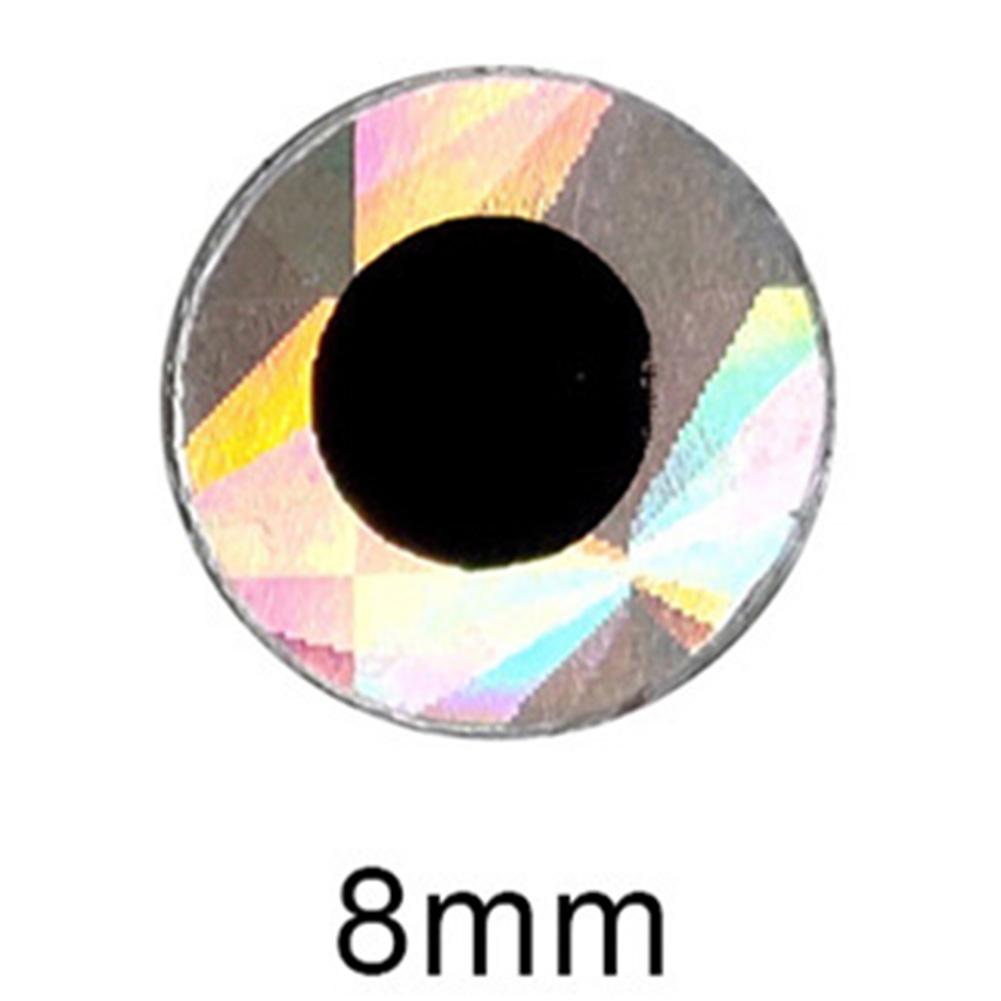 

2D Приманка Глаза 4/5/6/8мм Аксессуары Глаза Рыболовные Приманки Части 8mm