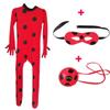 Cosplay Ladybug Costume Kids Adult Jumpsuit Outfits Halloween Christmas Party
