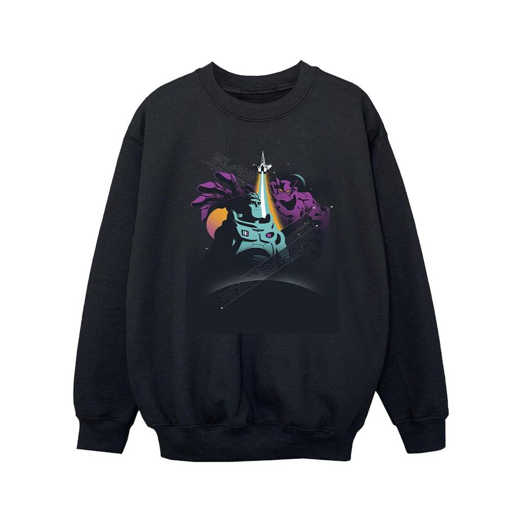 Disney Mädchen Lightyear Buzz And Zurg Sweatshirt