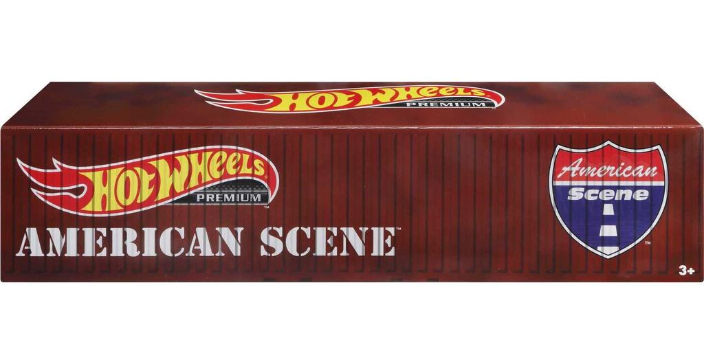 Hot Wheels Car Culture American Scene Container Set (Ages 3 and Up) HFF44