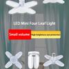 Fan Shape LED Bulb E27 LED Lamp Foldable 220V 110V 40 LEDs Light Bulbs For Home Ceiling Lamp Warehouse Garage Light Warm White