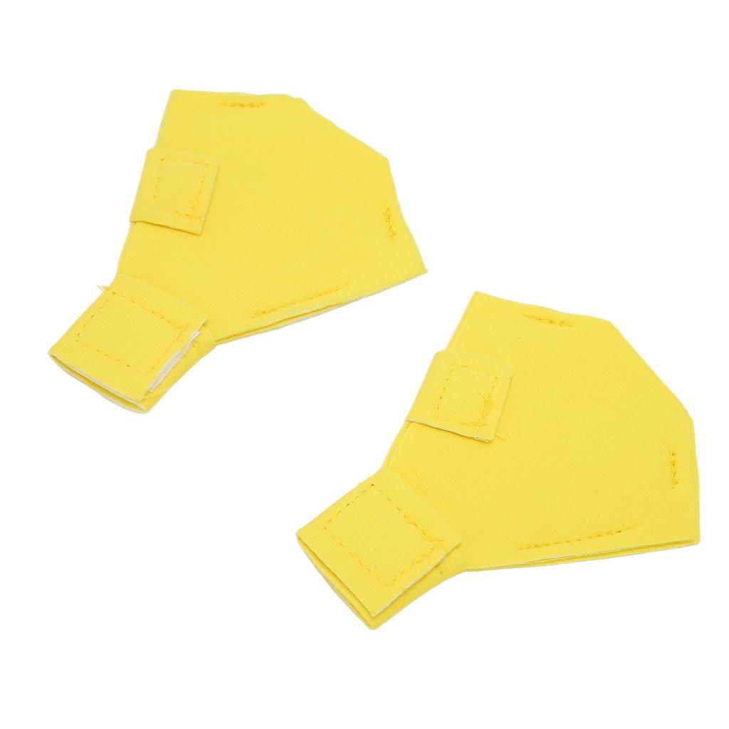 Pet Duck Shoes Soft Cushioning Stable Support Paw Protector Duck Protective Boots for Goose Yellow
