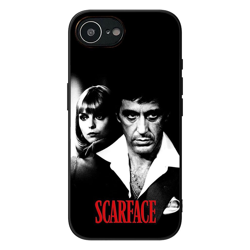 

S-Scarfaces Al Tony Pacino Montana Phone Cover for OPPO A40 A60 A80 A38 A18 A17 A16 A78 A79 A54 A25 A57 4G 5G Protective Case OPPO A60 5G