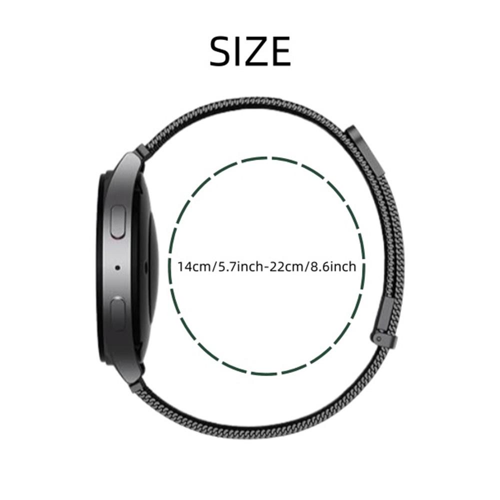 Magnetic Milanese Loop Band for Google Pixel Watch 4 45mm/3 45mm Stainless Steel Adjustable Watch Strap