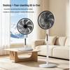 Wanlida 2026 Vertical High Power Electric Floor Fan for Home & Dorm Circulation
