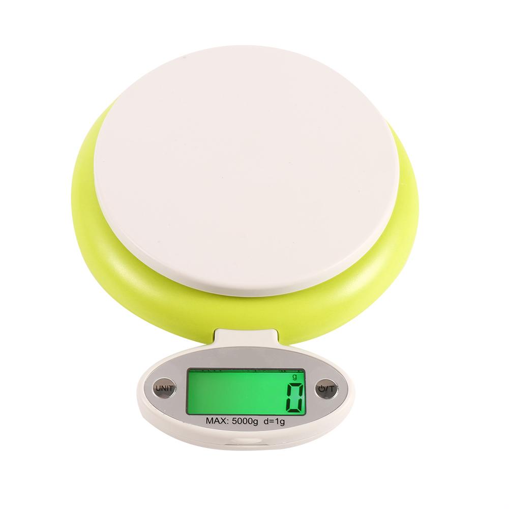 Food Scales Weighing Kitchen Scale 5Kg/1g for Baking Room Restaurant Bar Cafe