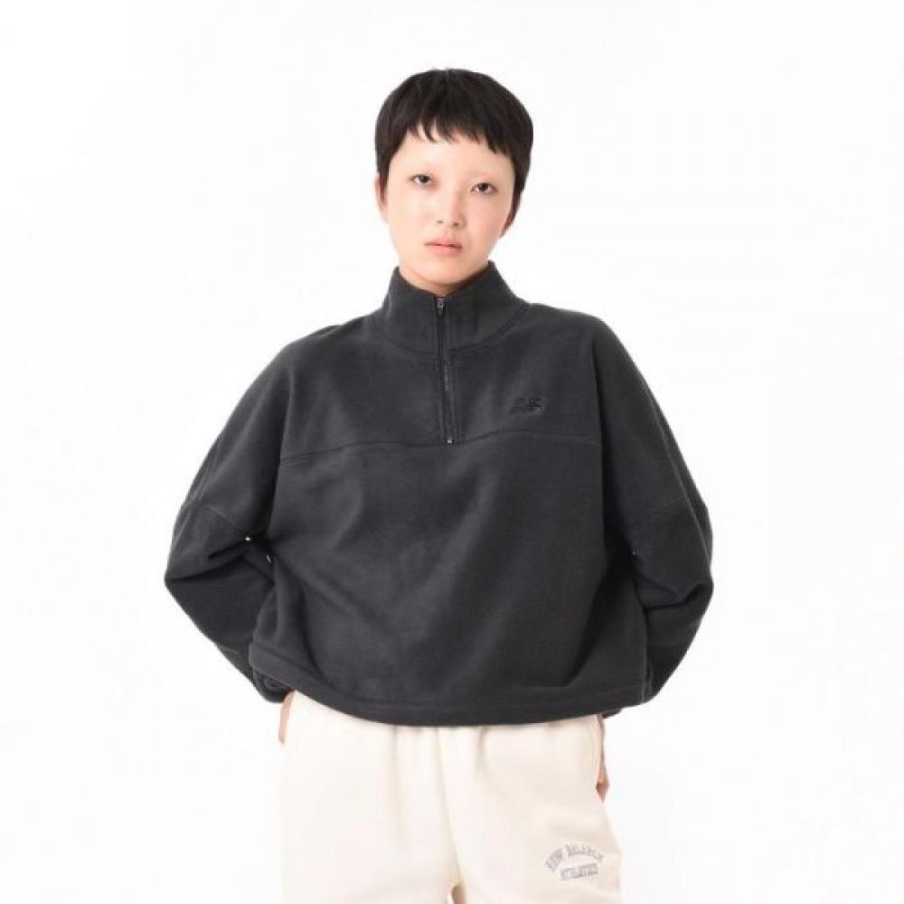 

NeW Balance Galleria Wt43529bk W Polar Fleece Half Zip NeW Balance L