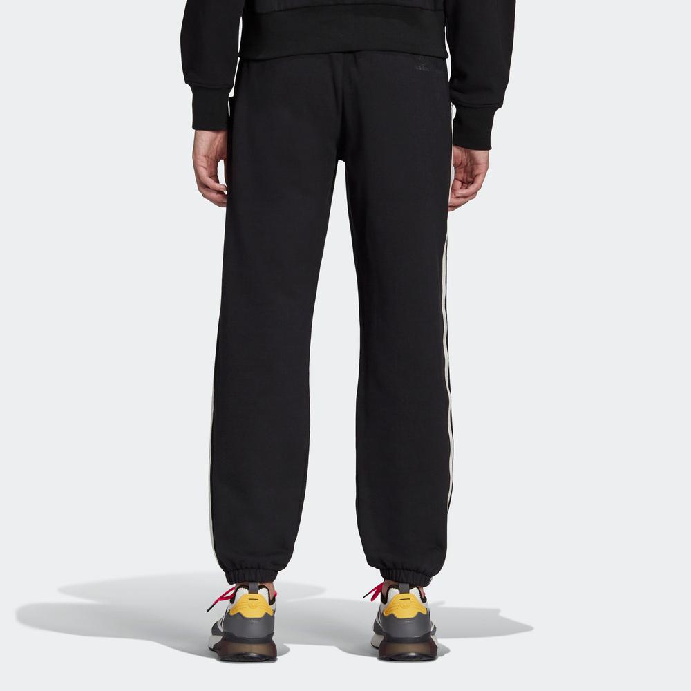 Adidas Originals Ninja Pants Outdoor Terry Cloth Mid Waist Knitted Sports Pants Men Pants Black GP2323