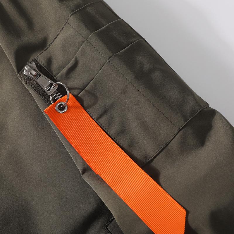 Reversible Jacket Men's Autumn and Winter Loose Casual Jackets Men's Trendy Brand Pilot Uniform Tops