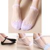Elegant Women Colors Sexy Ultra-thin Elastic Silky Short Silk Lace Invisible Socks Ideal For Any Occasion