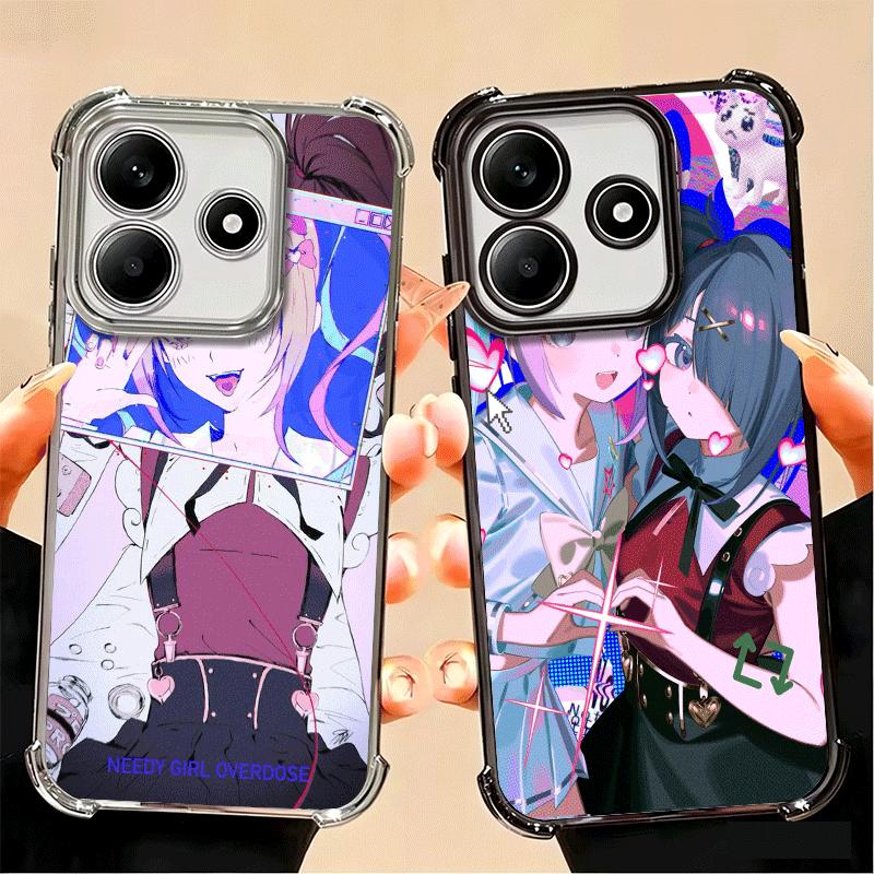 Bedürftige Girl Streamer Überlastung Weiche Handyhülle Für Xiaomi Poco X7 X8 Pro Max X6 X5 X3 F8 Ultra F7 M8 M7 M5S Redmi 15C 15A 15 14C 1