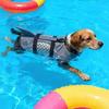 Glänzende Schuppen Hundeschwimmanzug Haifischflossen-Stil Haustier-Schwimmweste Welpen-Sicherheitswesten Frühling Sommer
