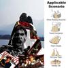 1 Stück Flanelldecke im Scarface-Stil - Weich Gemütlich Ganzjahres-Überwurf für Schlafzimmer, Sofa, Camping, Reisen - Perfektes Geschenk für FilmfansB77