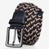 Men's Elastic Belt Canvas Casual Fashion Stretch Braided Working Belt High Quality Elastic for Pants Jeans Trouser Male Straps
