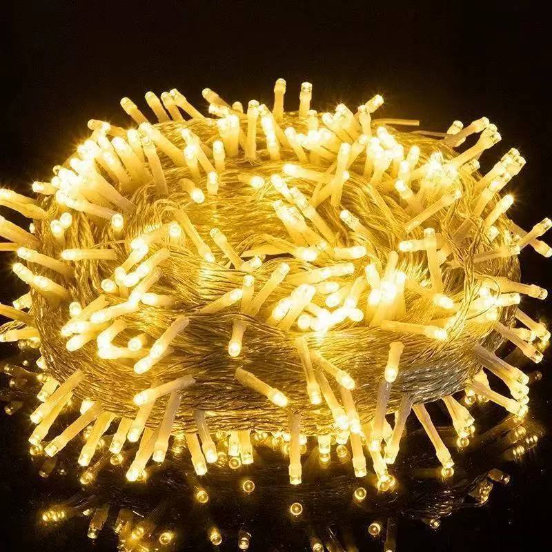 Led String Fairy Lights Christmas Tree Decors For Garden Outdoor Party Festoon