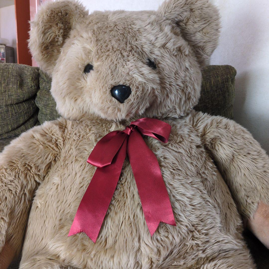 

[USED] HIROKUN HOUSE Large Beige Teddy Bear