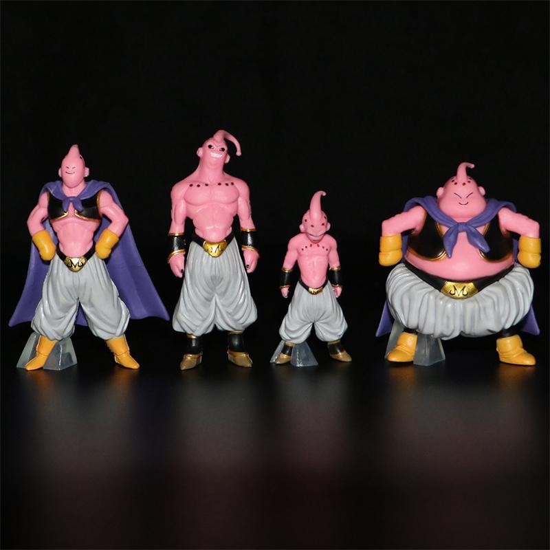 Dragon Ball Eight Buu Figurines Evil Majin Buu Bui Martial Arts Club Super Saiyan Anime Model Ornaments
