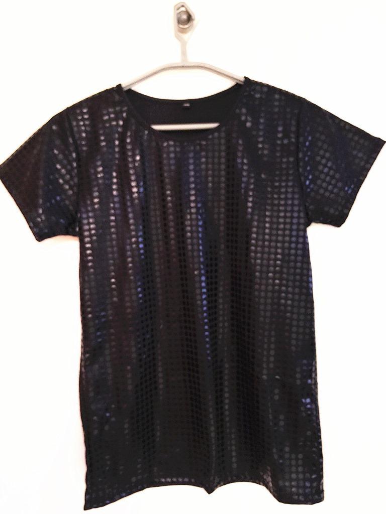Unisex Sequin Stretch Performance Jazz Dance T-Shirt