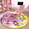 Mobile Suit Gundam Cartoon Round Rug Can Be Used To Decorate Living Rooms, Bedrooms, Sofas, and Game Rooms; Non-slip Rug.66