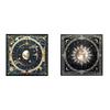Square Divinations Tapestry Moon Planet Astrology Tablecloth Tarot Tablecloth Table Cloth Witchcrafts Supplies