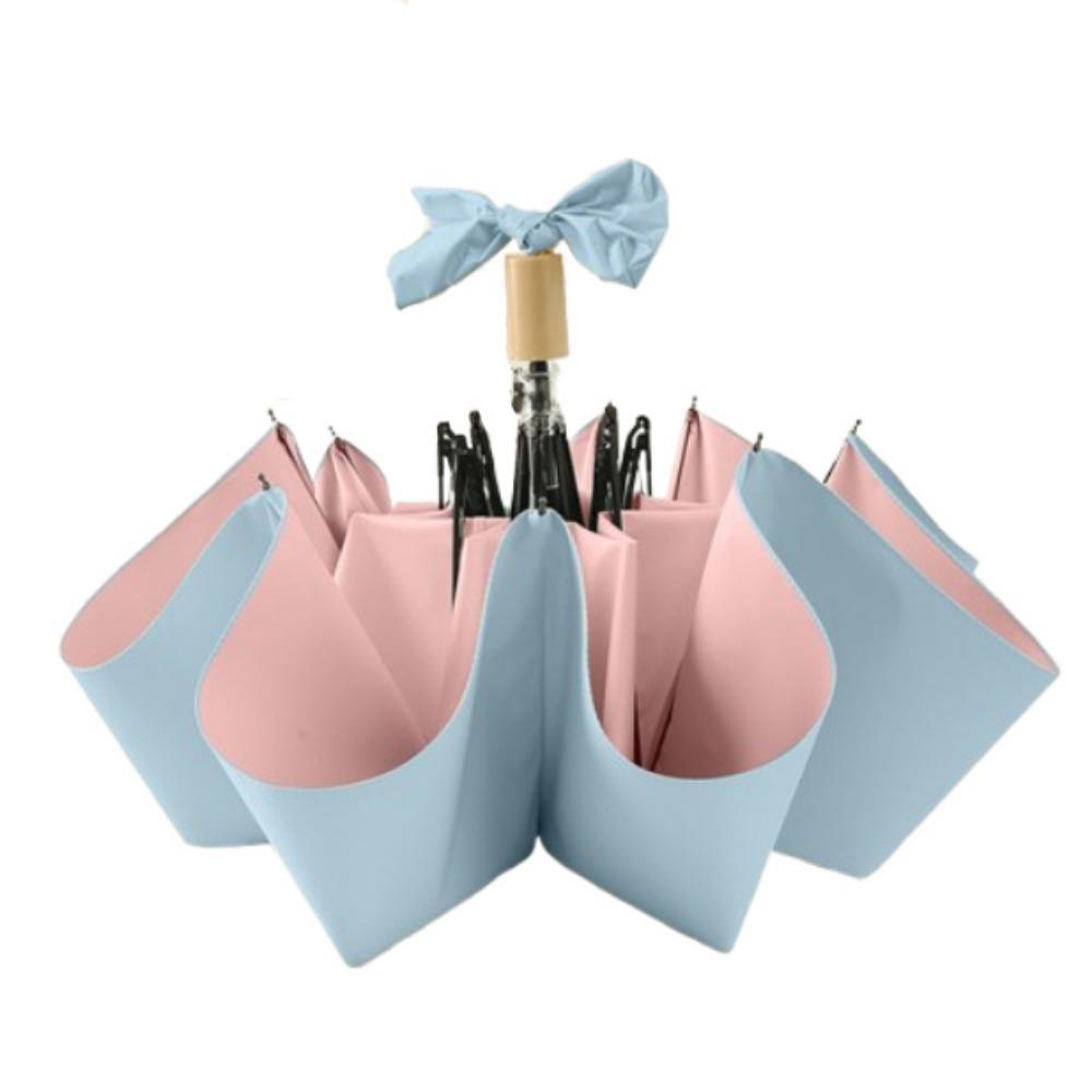 UV Protection Color Glue Umbrella Thickened All-weather Rain or Shine Folding Umbrella UPF 50+ Lightweight Travel Rain Umbrella