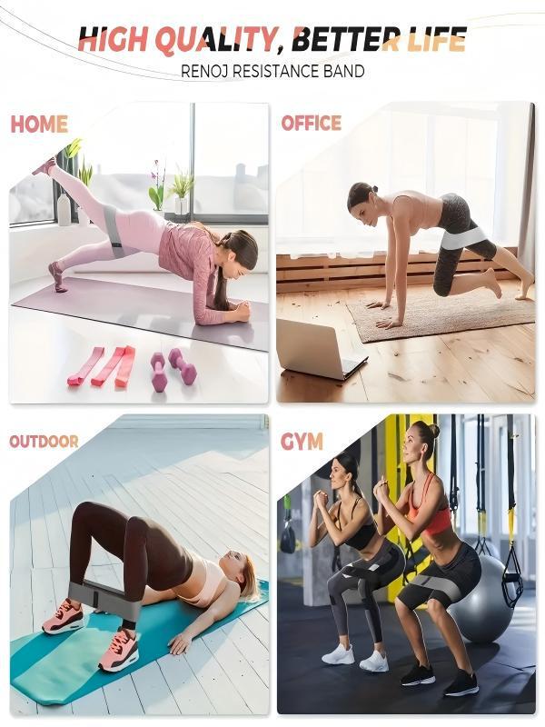 Cross-border High Elasticity Yoga and Exercise Resistance Booty Band