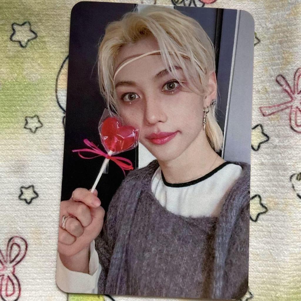 [USED] Stray Kids Felix Raku-STAR Winning Streaming Trading Card