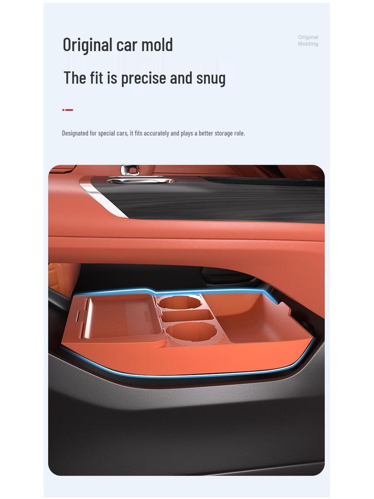 Compatible with silicone storage boxes, eyeglass cases, and center console accessories for 25 Changan CS75 models.