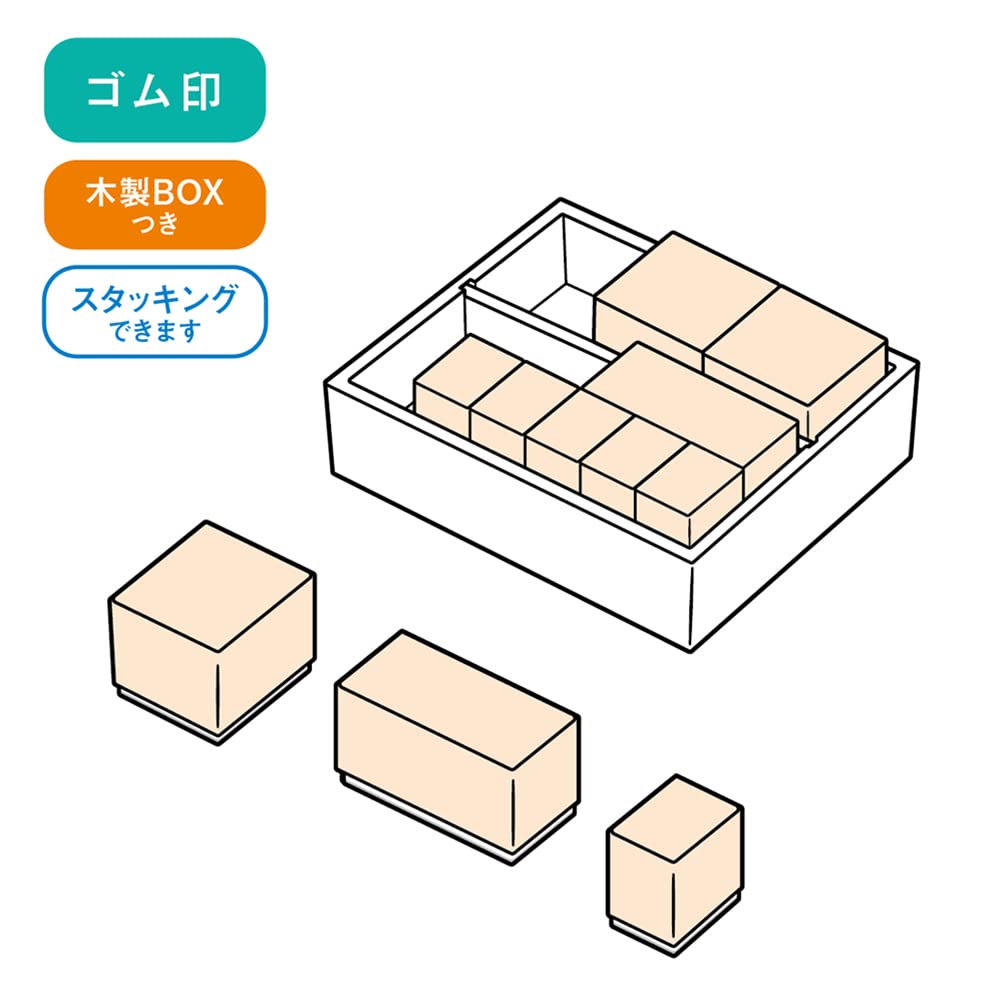 Showa Note Doraemon Wooden Reward Stamp SDH-034