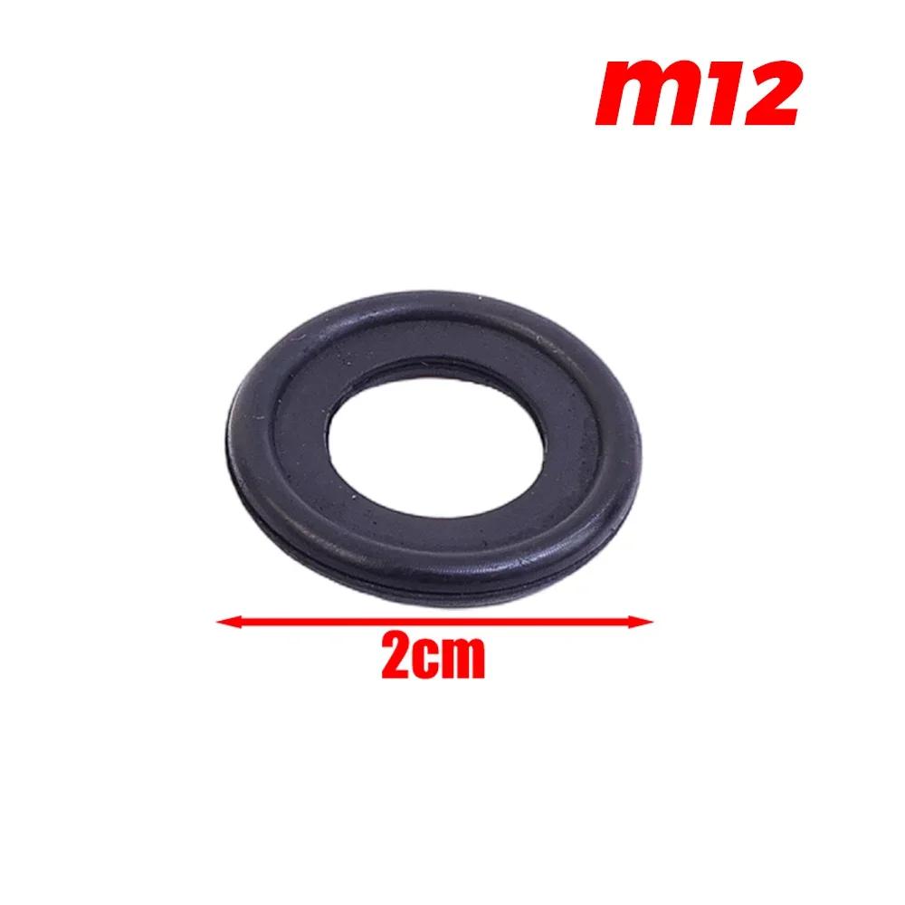 10-100pcs Auto Engine Oil Drain Plug Gaskets for Ford Mazda Citroen Fiat Peugeot Volvo Jaguar Landrover Accessories