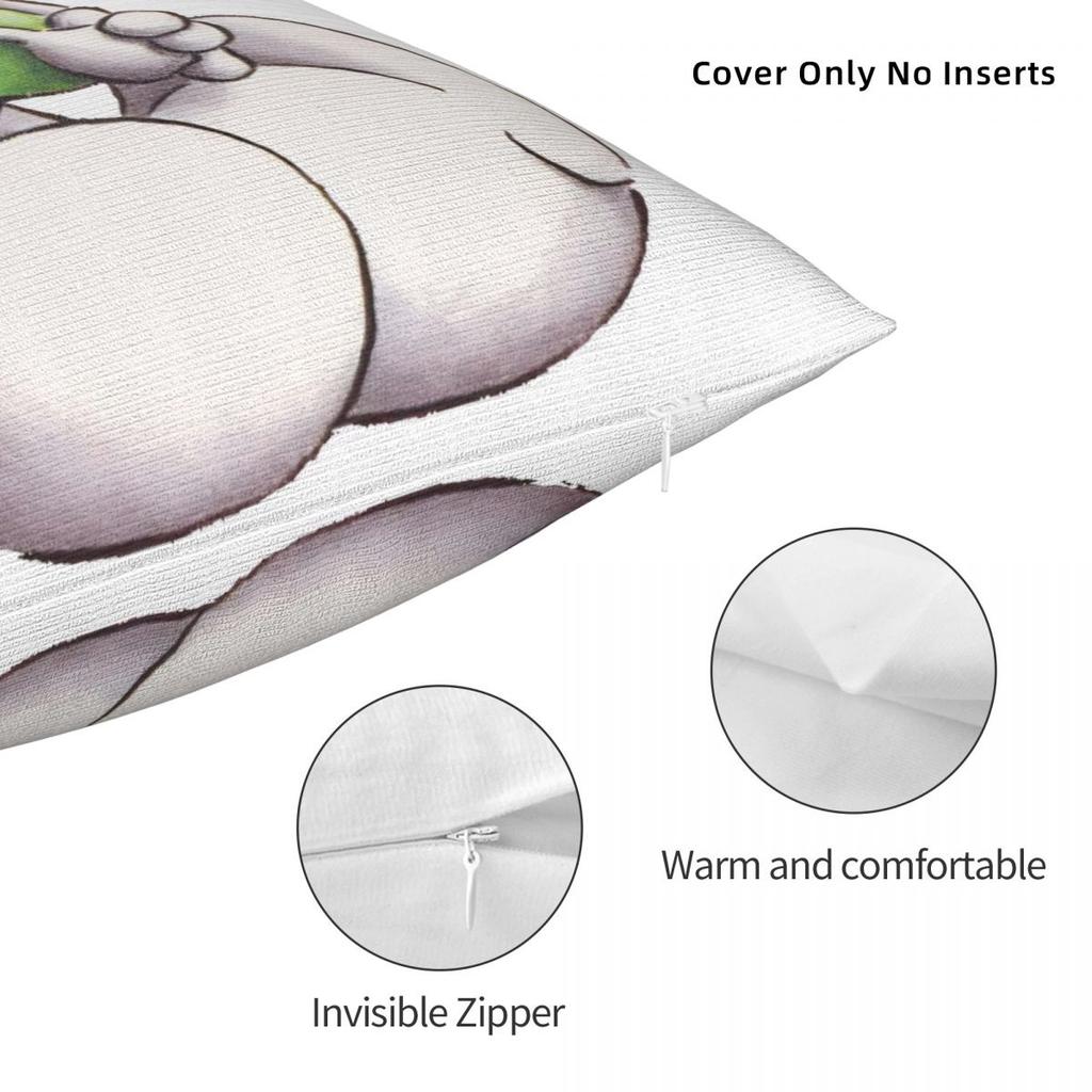 Cartoon Diddl Diddlina Pillow Case Kawaii Pillow Cover Soft Pattern Cushion Cover Pillowcases For Sofa Bedroom Home Decor