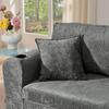 2-seater relax sofa for small spaces, made of soft chenille fabric, suitable for living room, study, guest room and apartments, Gray