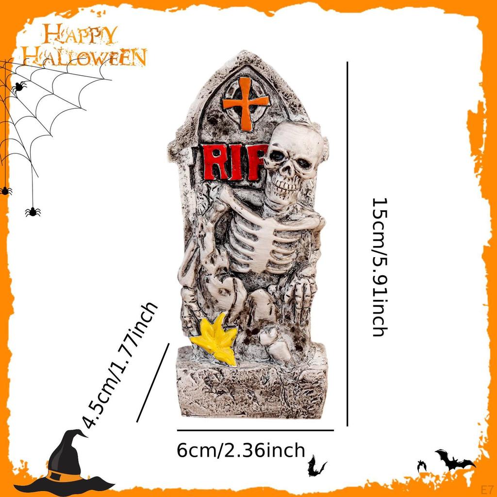 Halloween Figurine Decoration Funny Realistic Cute Props Sculpture Resin Statue for Desk