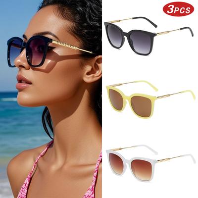 1/3pcs Vintage Cat Eye Sunglasses Woman Brand Designer Retro Mirror Sun Glasses Female Eyewear Fashion Driving Shades Oculos