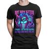 Não Agora Gatinho Papai Aumentando o Valor para o Acionista Merch Camiseta Unissex Algodão Camiseta Nova Chegada Camiseta Roupas