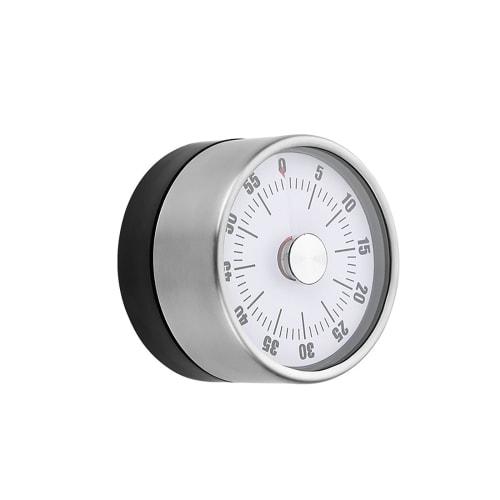 Mechanical Cooking Timer with Magnet, Wind-Up Rotating, Loud Sound, No Batteries Required, Compact and Portable, Time Reminder for Cooking, Roasting,