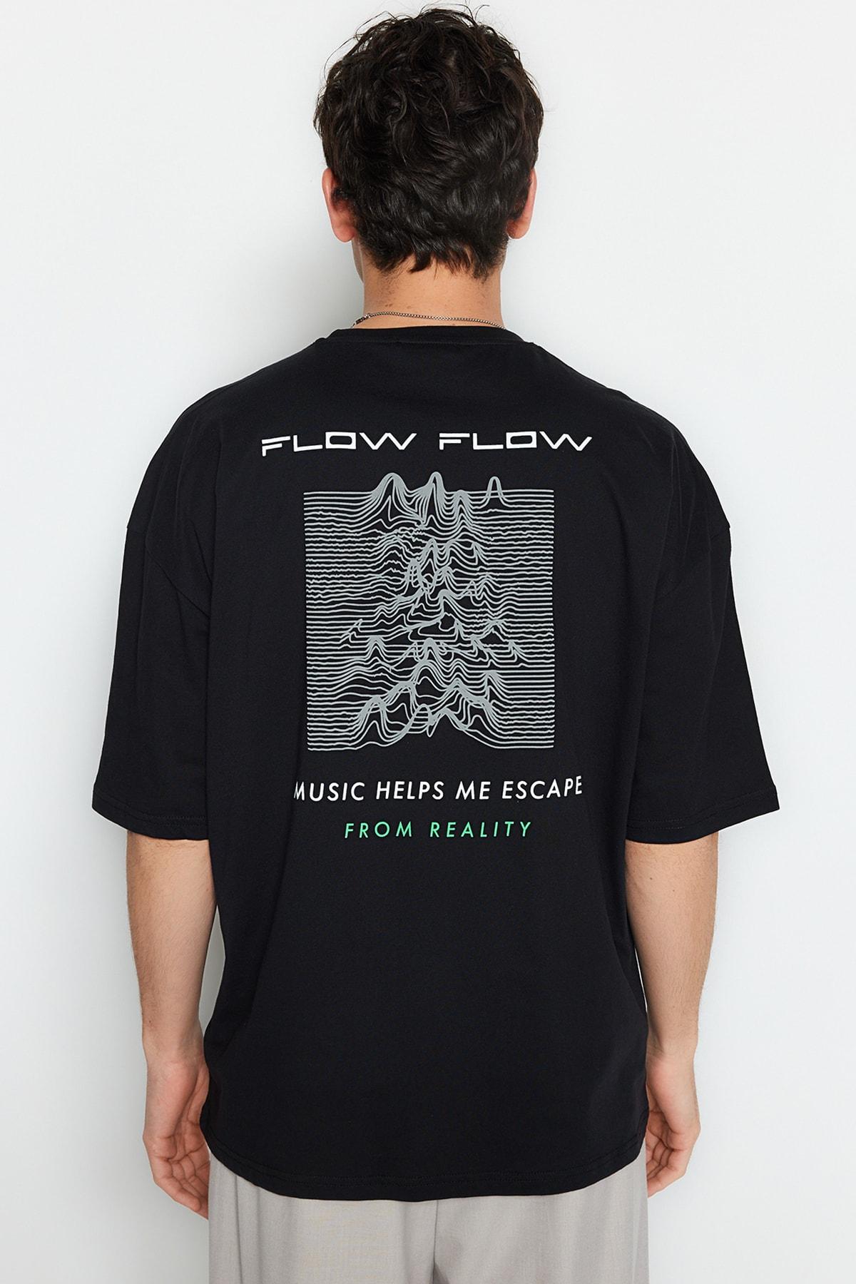 

Футболка - Черный - Oversize