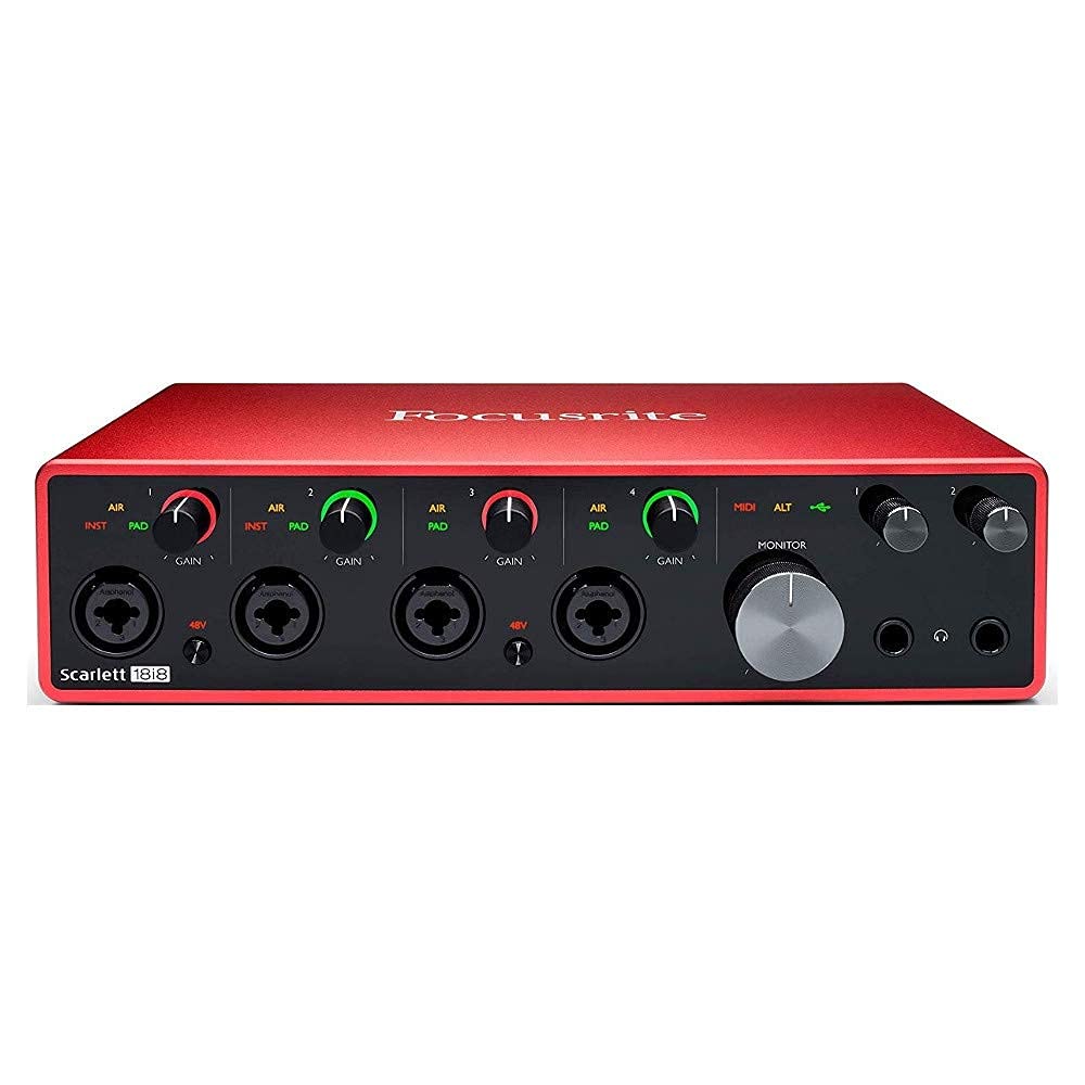 

Focusrite Scarlett 18i8 3rd Gen Audio Interface