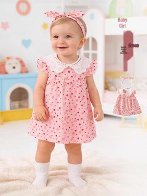 2026 Summer Floral Princess Dress for Girls – Stylish Baby Girl's Fashionable Vest
