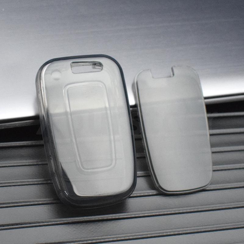 Tpu Smart Key Case Cover For Kia Forte Sportage K2 K5 Car Key Fob Shell Keychain Protector For Hyundai Genesis Coupe Sonata Ix35