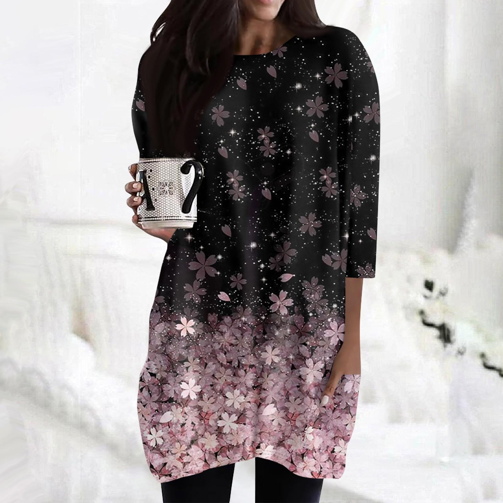 Женские повседневные рубашки с рукавами 3/4 — фото 12