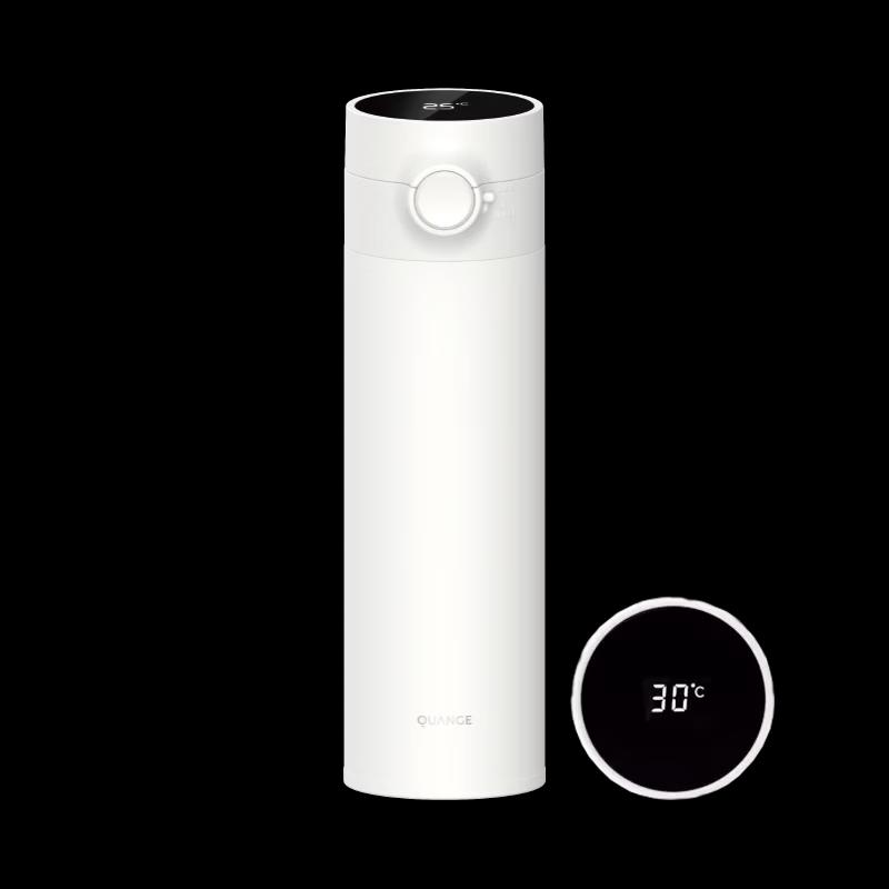 QUANGE 480ml Insulated Bottle with Temperature Display
