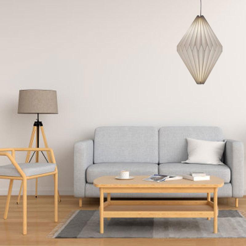 1PC Origami Pendant Lampshade Nordic Foldable Lantern Lampshade For Living Room Restaurant Bar Cafe