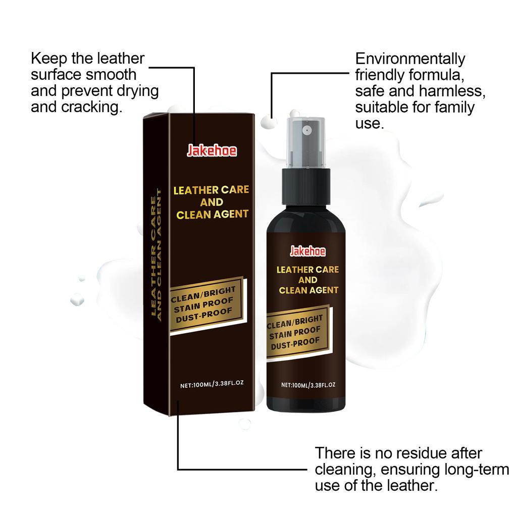 Multi Purpose Liquid Leather Care Spray: Jacket Maintenance+seat Renovation+Sofa Cleaning+Shoe Polish Leather Repair Agent