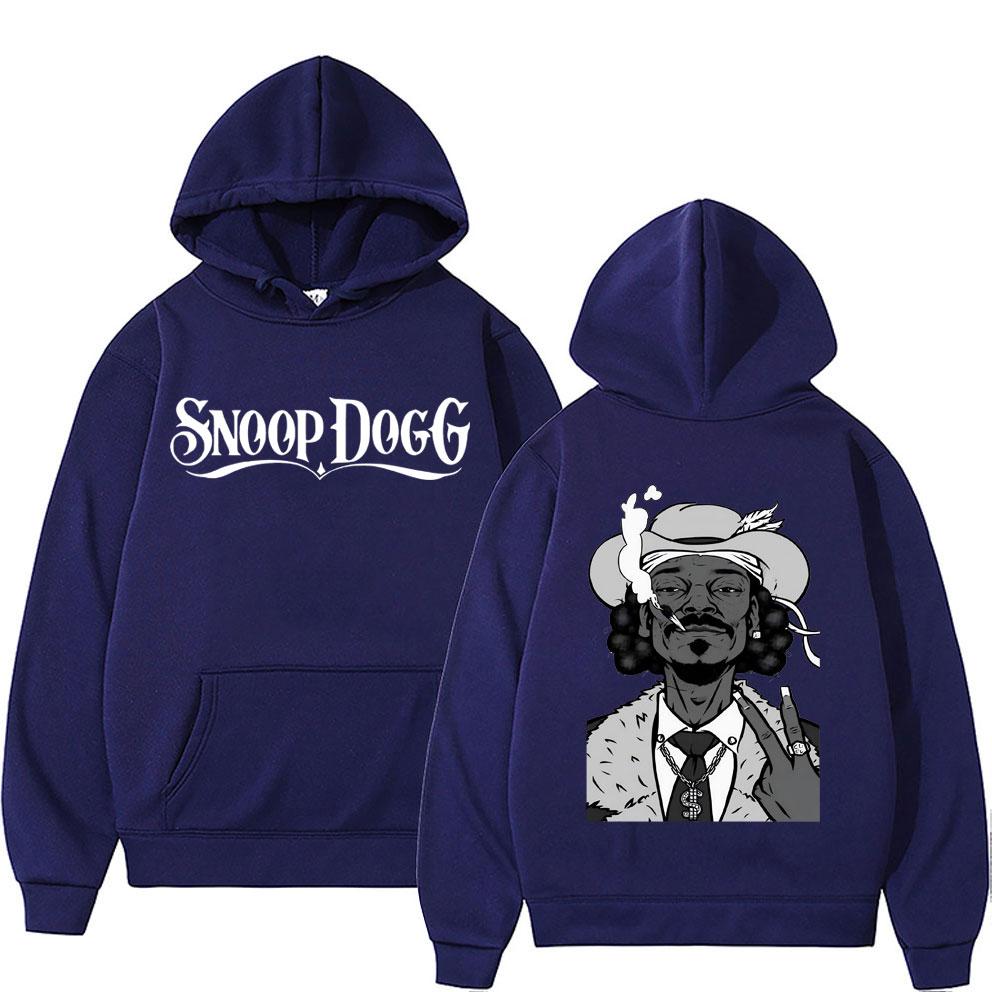 Rapper Snoop Dogg Graphic Hoodie Men's Hip Hop Fashion Style Funny Hoodies Unisex Oversized Sweatshirt