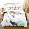 Anime A Silent Voice Comfortable Duvet Quilt Cover Pillowcase Bedding Set Children Bedroom Decoration Home Textile