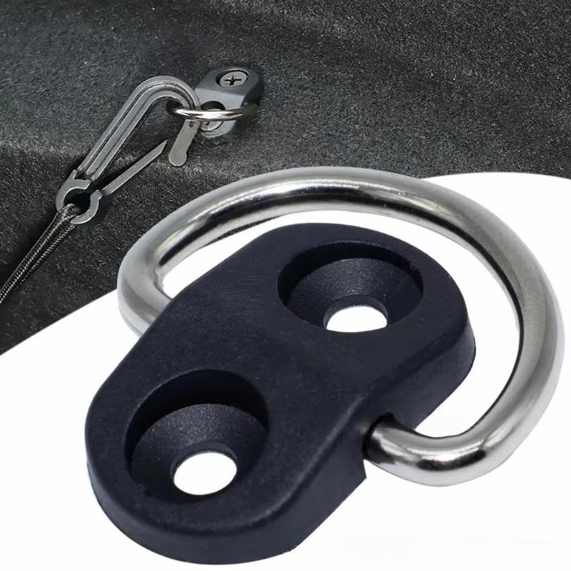 D Rings for Trailers Cargo Net FixingTrailer Tie Down Rings, 55lbs Fixing D Rings,Trailer Tie Down Anchors