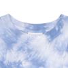 MLB T Shirts Unisex Light Blue Crew Neck Moderate Straight Fit 31TSA3031-07N